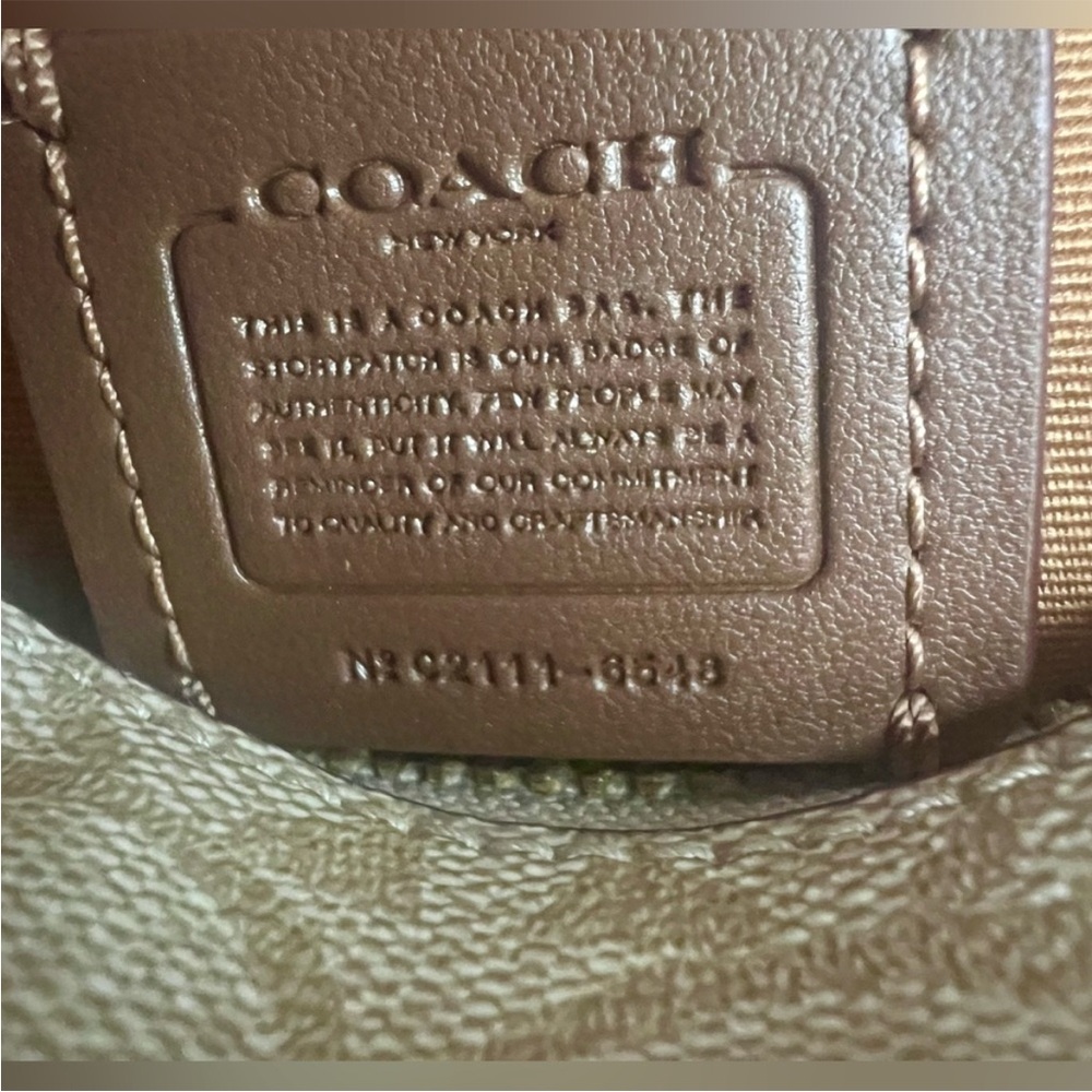Coach Pink and Tan Fanny/ Crossbody Bag - Picture 3 of 11